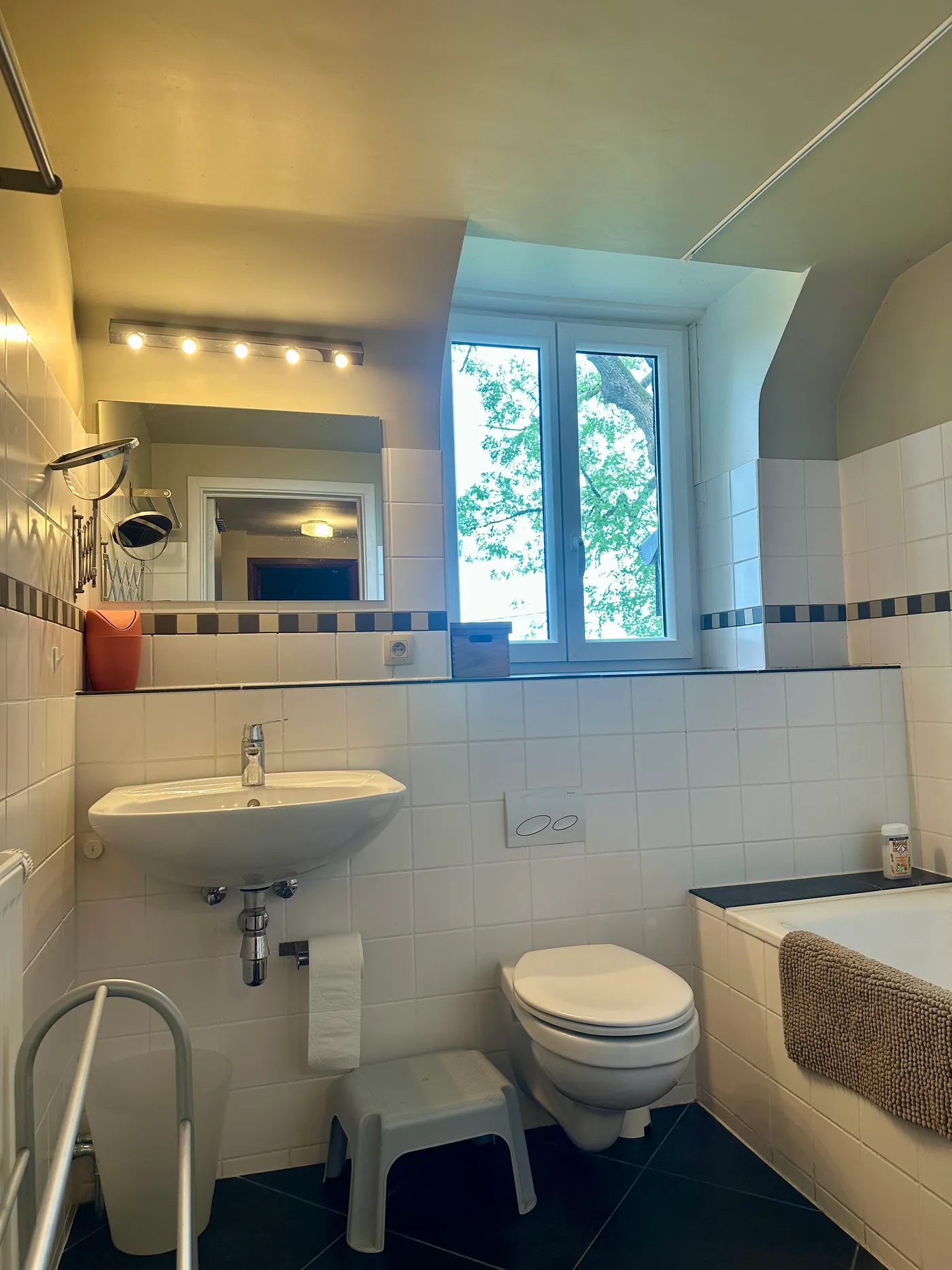 Salle de bain à l’étage