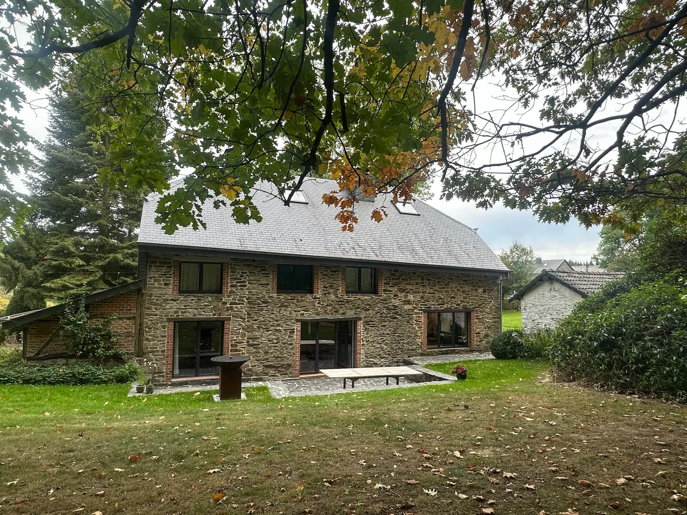 Maison vue de l’extérieur