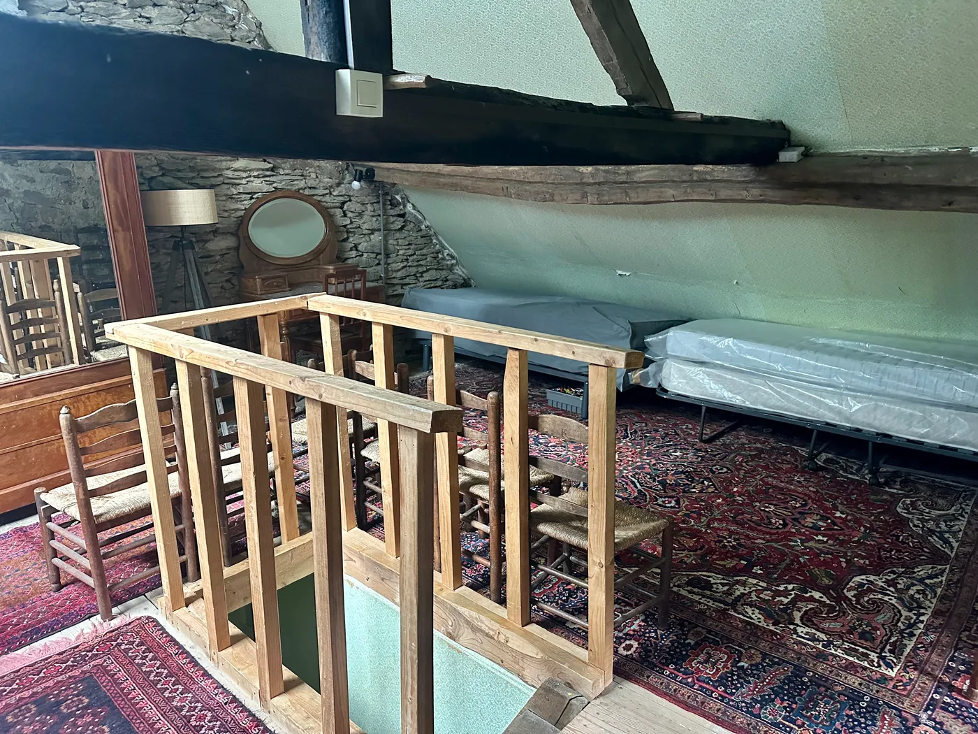 Dortoir au grenier